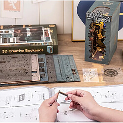 Avis Robotime Rolife serre-livres Magic House