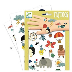 Djeco Tatouages enfants Jolies petites choses - Jaune