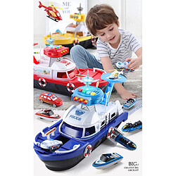 Acheter Jouet bateau inertiel pour enfants - Rouge