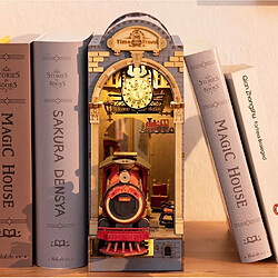 Robotime serre-livres Book Nook Time Travel