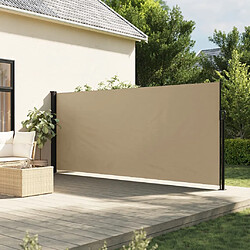 vidaXL Auvent latéral rétractable 160x500 cm - Beige