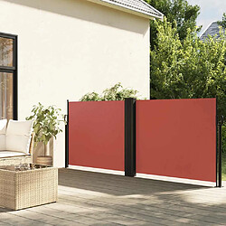 VIDAXL Auvent latéral rétractable Terre cuite 120x1200 cm