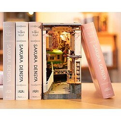 Avis Robotime serre-livres Sakura Densya