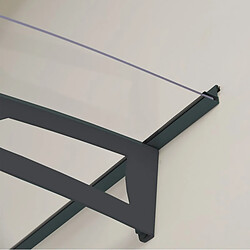 Acheter Marquise transparente 91,5x205,5cm argent - 701125 - Aquila 2050 - PALRAM