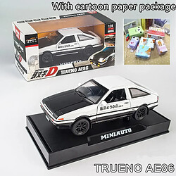 Modèle voiture Toyota AE86 Initial D 1:28