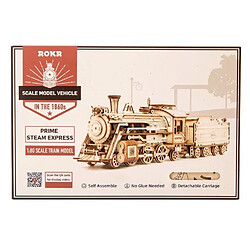 Robotime maquette train à vapeur en bois ROKR