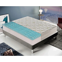 Materassi&Doghe Matelas 140x190 cm à Mémoire de Forme IBIZA