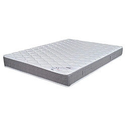 Ebac Matelas 160x200 Ryad - Ressorts - Hauteur 21 cm - Soutien très ferme