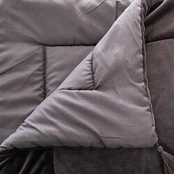 Atmosphera Édredon Velours - Hiver Gris