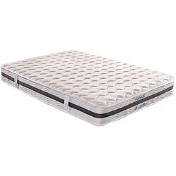 Habitat Et Jardin Matelas ressorts et mémoire de forme Viva First - 140 x 190 x 26 cm