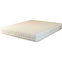 Matelas de couchage septnuits 80 x 190 x 19 cm polyester ferme 33.0 kg/m3 7 zones