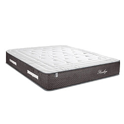 Bellecour Matelas Privilège 140x200 Matelas à ressorts ensachés - Mémoire de forme - Accueil progressif - Excellente aération