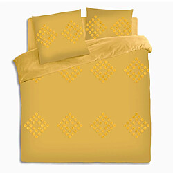 Atmosphera Cotton Tufted - Ocre - 260x240 cm