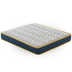 Materassi&Doghe Matelas 180x200 cm Ressorts + Mousse Mémoire COLORADO