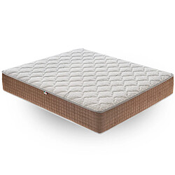Materassi&Doghe Matelas 140x200 cm Ressorts + Mousse Mémoire STRONG