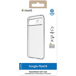 Muvit Coque Google Pixel 8 - Transparent