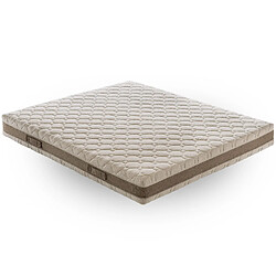 Materassi&Doghe Matelas 140x200 cm à Mémoire de Forme DIAMANTE