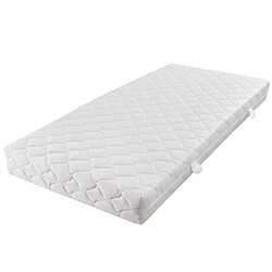 VIDAXL Matelas avec Housse Lavable - 200x80