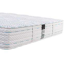 LUXURY LITERIE Funnybed - 180x200 Matelas mémoire de forme - 24 cm - Ferme - Face été/hiver - Indépendance de couchage - Lavable