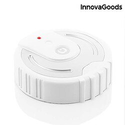 Totalcadeau Robot de nettoyage automatique - 40 chiffons - Blanc pas cher