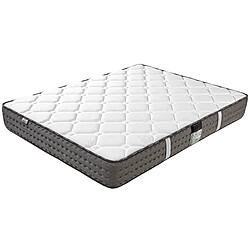 LUXURY LITERIE Matelas 160x200 cm, Luxury, 20 cm, mémoire de forme, ferme, indépendance du couchage, face été/hiver