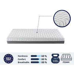 Avis Xaluca Articulé 140x190 - Épaisseur 21 cm