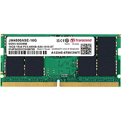 Transcend JetMemory - 16 Go DDR5 4800 MHz