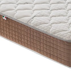 Avis Materassi&Doghe Matelas 90x190 cm Ressorts + Mousse Mémoire STRONG