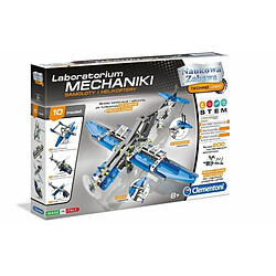 Clementoni Jeu de construction en bois - 200 pièces Jeu de construction en bois - pièces emboîtables - dès 8 ans