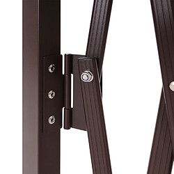 Mendler Barrière de Sécurité HWC-K56 - Marron