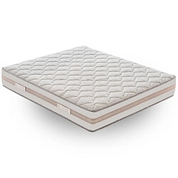 Materassi&Doghe Matelas 180x200 cm Ressorts + Mousse Mémoire RELAX