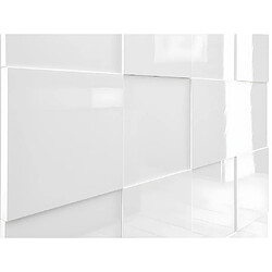 Vente-unique Buffet haut Calisto - Blanc pas cher