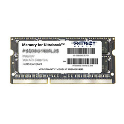 Patriot PSD34G1600L2S 4 Go DDR3L 1600 MHz pas cher