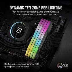 Avis Corsair CMH64GX5M2B6000C40 64Go 6000MHz DDR5