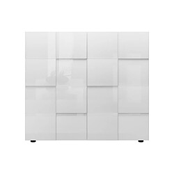 Vente-unique Buffet haut Calisto - Blanc