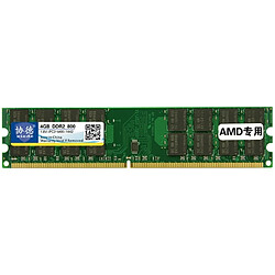 Wewoo Mémoire vive RAM DDR2 800 MHz 4 Go Module général de spéciale AMD pour PC bureau