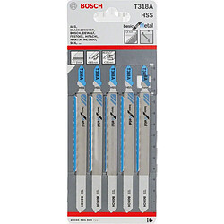 Bosch Lame de scie sauteuse métal T 318 A