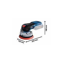 Bosch Ponceuse excentrique GEX 18V-125