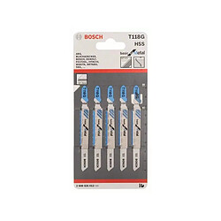 Bosch Lame de scie sauteuse métal