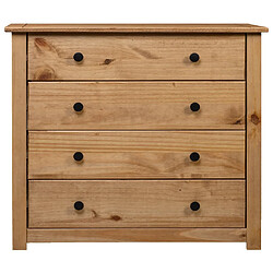 vidaXL Armoire latérale - Pin