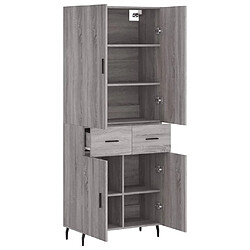 Acheter VIDAXL vidaXL Buffet haut - Sonoma gris