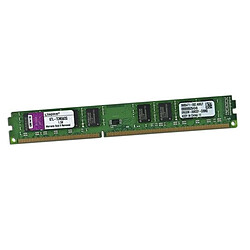 Kingston RAM Bureau 2Go DDR3 1066 MHz · Occasion Barrette mémoire DDR3 2 Go - 1066 MHz - Low Profile - Kingston