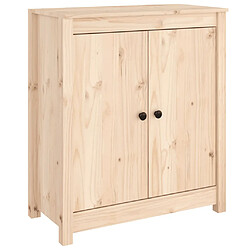 vidaXL Buffet Bois de pin 80 cm