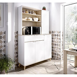 Acheter Pegane Buffet de rangement vaisselle - Blanc