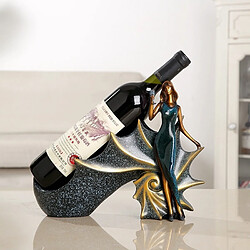 Wewoo Étagère à Vin Décorative Résine Bleu