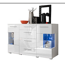 Tendance DUSINE CRYSTAL - Blanc laqué