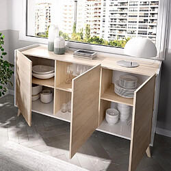 Acheter Pegane Buffet de rangement vaisselle - Blanc