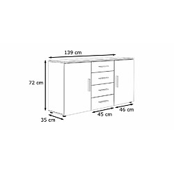 Avis MPC Meuble Gris Haute Brillance