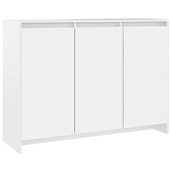 vidaXL Buffet - Blanc