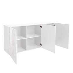Acheter Vente-unique Buffet Eris 3 portes - Blanc